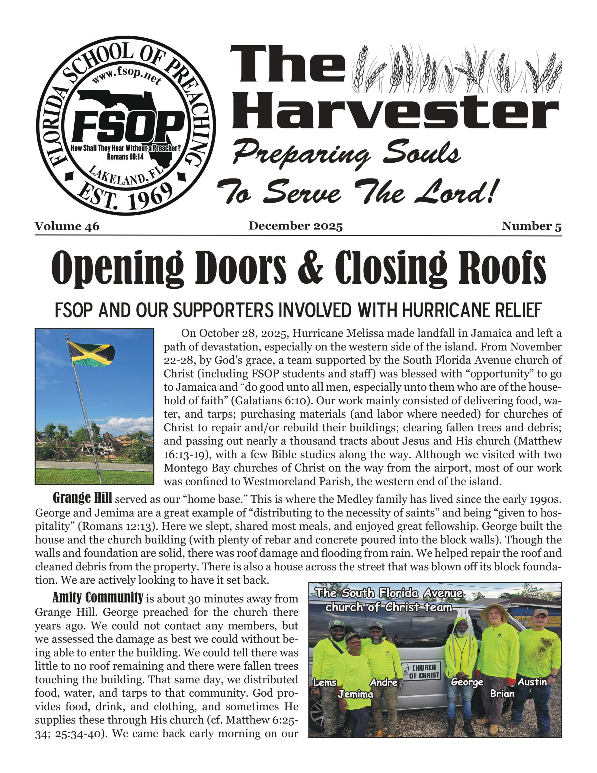 Featured image for “Harvester Dec 2025: Opening Doors and Closing Roofs”