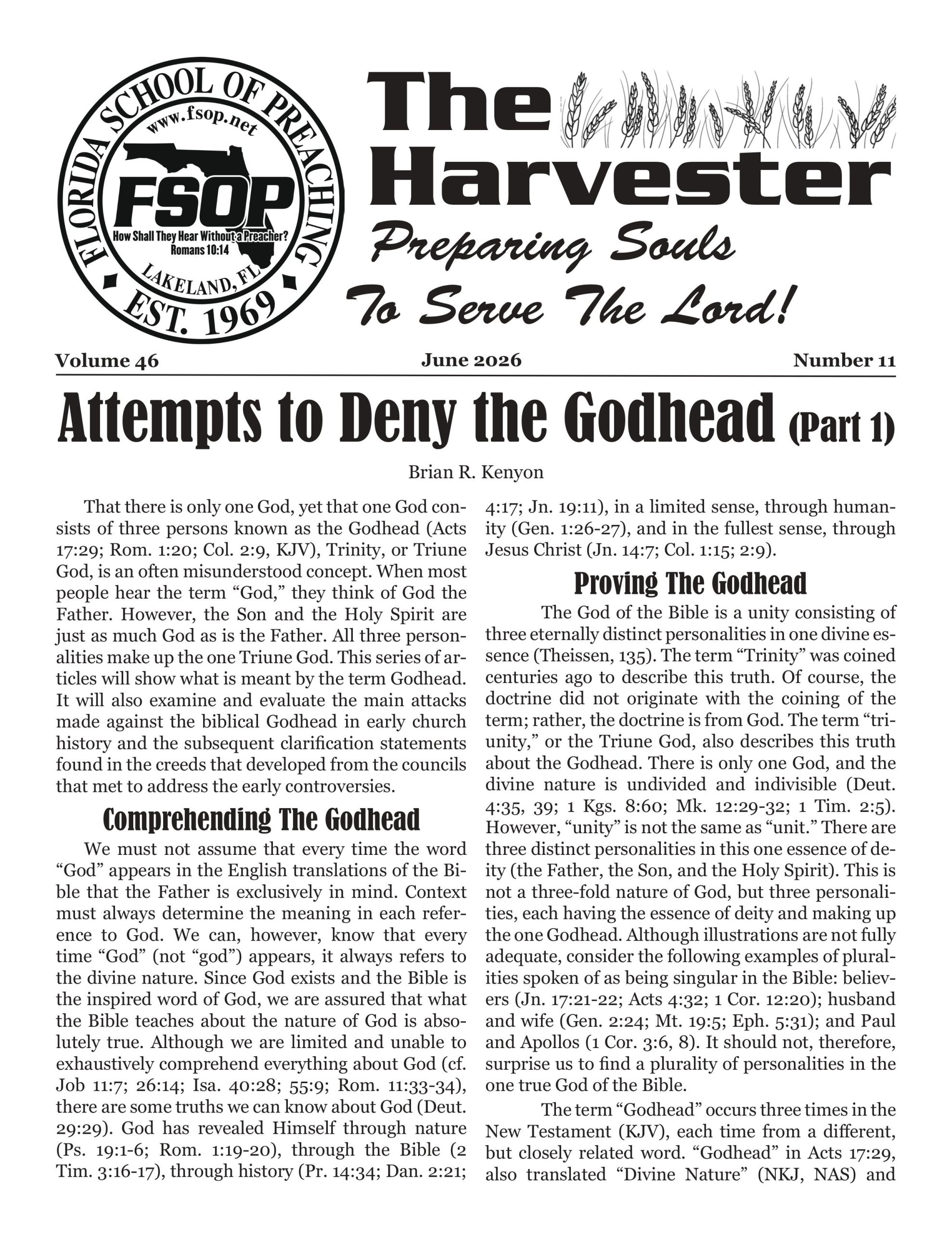 Featured image for “Attempts to Deny the Godhead”