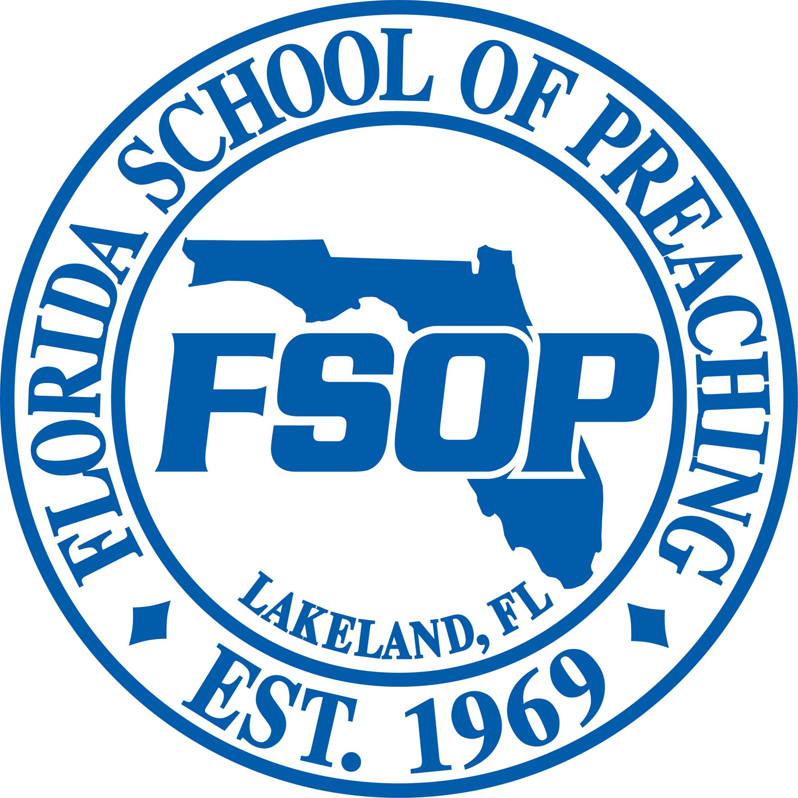 Florida School of Preaching logo